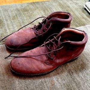 Abeo Brown Leather Boots Size 9.5